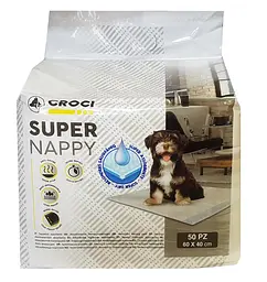 Пеленки для собак Croci Super Nappy 60х40 см 10 шт C6028477