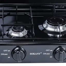Газова плита настільна Sokany SK-07003 на 3 конфорки під балонний газ  - мініатюра 4