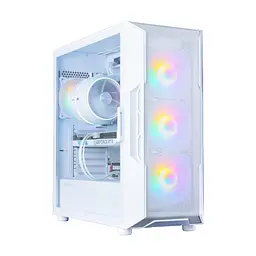 Zalman Корпус I3 Neo V2 без БР 2xUSB3.0, 1x Type C, 4x120мм RGB, VGA 400мм, LCS ready, TG Side Panel, ATX, білий - мініатюра 5