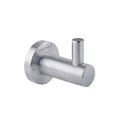 Гачок для ванної кімнати Kroner KRP Edelstahl Klassisch - ESG3705-1 CV025643, Хром матовый