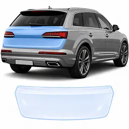 Антигравійна захисна бронеплівка за лекалами для Audi Q7 4M facelift 2020-2024 - зона кришки багажника
