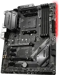 Материнська плата MSI B450 Tomahawk (B450 Tomahawk) (Socket AM4, AMD B450, ATX) Б/в - мініатюра 2