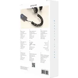 Кабель Proove Steel Spring USB-C to 3.5mm 1m (ACSS00005201) [168175] - мініатюра 3