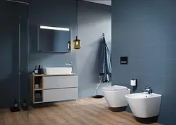 Унітаз підвісний CET 743 Cersanit City CleanOn з дюропластовим Slim сидінням SoftClose+QuickRelease 30412 - мініатюра 5