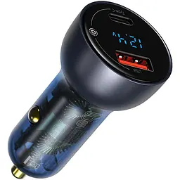 АЗП USB + Type-C Baseus Particular PPS 65 W (TZCCKX-0G) з кабелем Type-C - мініатюра 2