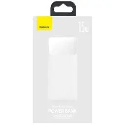 Павербанк Baseus Bipow Digital Display 20000 mAh 15W White (PPBD050102) - мініатюра 6