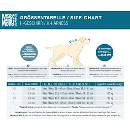 Шлея для собак Max & Molly H-Harness Comic XS 1х28-40х33.5-41 см - мініатюра 5