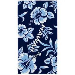 Рушник пляжний LoveYouHome Гаваї 75х150 см синій (ly60219)