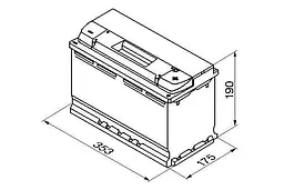 Акумулятор Bosch S5 Silver Plus 100Ah EN 830A (0 092 S50 130) - мініатюра 5