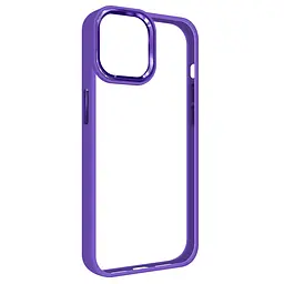 Чехол для Apple iPhone 13 mini, Unit, фиолетовый, прозрачный противоударный чехол-накладка из TPU и поликарбоната (PC), с защитными бортиками, защита всего корпуса от ударов и царапин, ArmorStandart (ARM62500) - мініатюра 2