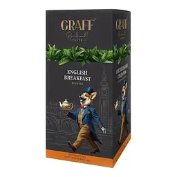 Чай Graff English Breakfast 20х2 г (4820279610139) - мініатюра 2