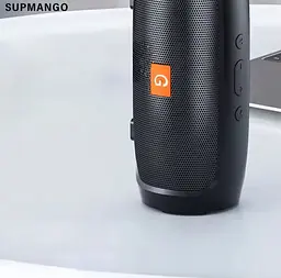 Портативна бездротова блютуз Bluetooth колонка Supmango з ФМ радіо - мініатюра 13