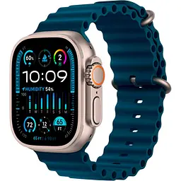 Смарт-годинник Apple Watch Ultra 2 49mm Titanium Case with Blue Ocean Band (MREG3) [92629]