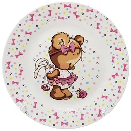 Набір дитячого посуду GGP Teddy Girl порцеляна 3 предмети (76001662) - мініатюра 3