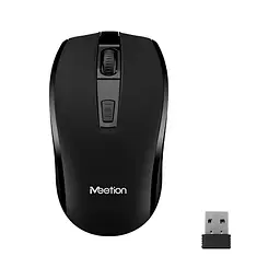 Миша MeeTion Wireless Mouse 2.4G MT-R560 бездротова чорна - мініатюра 4