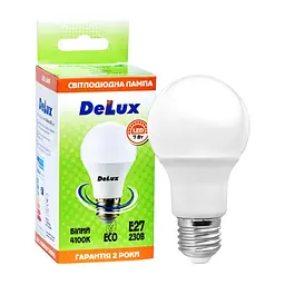 Лампочка Delux BL 60 7 Вт 4100K 220В E27 (90012419) - мініатюра 2