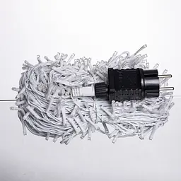 Новорічна гірлянда вулична Різдвяна фея GarlandoPro 50 м 500 LED білий провід Синій CF500L50MWBL - мініатюра 3