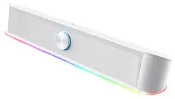 Комп'ютерна колонка, саундбар для ПК і ноутбука Trust GXT 619 Thorne White USB/AUX, RGB - мініатюра 2