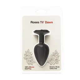 Анальна пробка Roses Til Dawn Silicone Anal Plug Large BMS Factory SX3149 104334 - мініатюра 5
