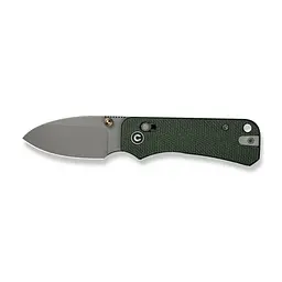 Ніж складаний кишеньковий Civivi Baby Banter 2, (5.9 см) Nitro-V/Micarta темно-зелений - мініатюра 3