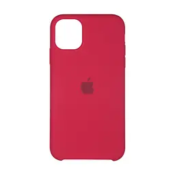 Чехол-накладка силиконовый противоударный для Apple iPhone 11 Pro Max, панель с защитой всего корпуса, софт-тач, rose red, ArmorStandart (ARM55591)
