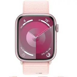 Смарт годинник Apple Watch Series 9 GPS 45mm Pink Aluminum Case w Light Pink S Loop (MR9J3) Рожевий - мініатюра 4