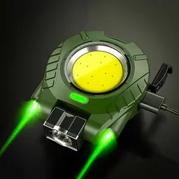 Міні ліхтарик брелок Multifunctional RB-440 COB білий жовтий червоне світло світильник з карабіном відкривачем - мініатюра 6