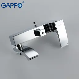 Душова система Gappo G2407, вилив - перемикач на лійку, хром - мініатюра 3