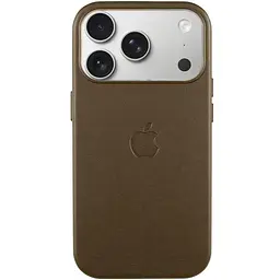 Чохол Epik шкіряний Leather Case AA with MagSafe and Animation для Apple iPhone 17 Pro 6.3" Coffee