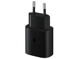 Мережевий зарядний пристрій Samsung 25 W PD Black (EP-TA800NBEGRU)