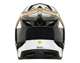 Велошолом Troy Lee Designs D4 Carbon Helmet Gold M (1106-139005003) - мініатюра 2