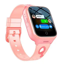 Розумний дитячий годинник-телефон Lemfo K11H з GPS трекером, SIM-картою, Wi-Fi, HD камерою, прослуховуванням та акумулятором 1000 мАг Рожевий - мініатюра 4