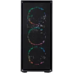 Корпус 1stPlayer Go6-BK-4FS7, Black, без БЖ, Midi Tower, ATX / Micro ATX / Mini ITX, 1xUSB 3.0 / 2xUSB 2.0, макс. CPU - 165 мм / VGA - 320 мм, 4x120 мм RGB, бічна панель із загартованого скла - мініатюра 3