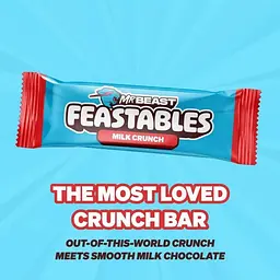 Набір шоколадних батончиків MrBeast Feastables Chocolate Candy Assortment 366 г - мініатюра 3