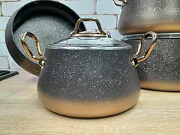 Набір посуду O.M.S. Collection 3041-IND-Bronze 7 предметів - мініатюра 4