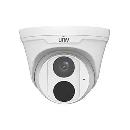 IP-відеокамера 4Mp Uniview IPC3614LE-ADF28K-G White f=2.8mm з мікрофоном (75-00584) - мініатюра 1