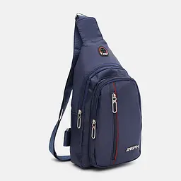 Чоловічий рюкзак через плече Monsen C1sa9903n-blue - мініатюра 2
