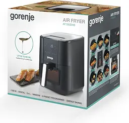 Мультипіч Gorenje AF1350DWB (896841) - мініатюра 8