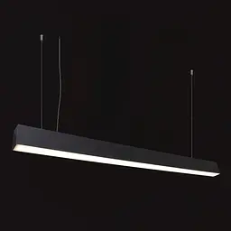 Світильник лінійний Brille 33-236  FLF-66 45W NW BK LED 1.2 м підвісний світлодіодний - мініатюра 3