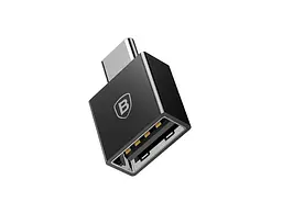 Перехідник Baseus Exquisite Type-C Male Female to USB Black CATJQ-B01 10904