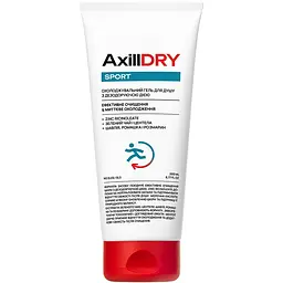 Охолоджувальний гель для душу з дезодоруючою дією AxillDRY Sport 200 мл (2551)