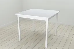 Стіл кухонний Ferrum-decor Дієго 75x80x80 Білий ДСП Білий 16мм (FRD-106302)