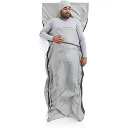 Вкладиш в спальник Sea To Summit Silk Blend Sleeping Bag Liner Mummy S (1033-STS ASL032051-191802) - мініатюра 4