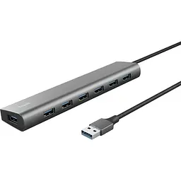 USB-Хаб Trust USB-хаб DALYX 7-IN-1 USB-A 3.2 ALUMINIUM (24967_TRUST)