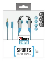 Навушники Trust Fit Sports Mic Blue (20321) - мініатюра 3