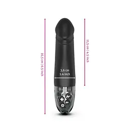Вібратор з електростимуляцією Mystim Real Deal Neil Black Edition Mystim SO8144 95437 - мініатюра 3
