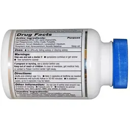 Природний комплекс для здорового сну RidgeCrest Herbals DreamOn 60 гелевих капсул - мініатюра 2