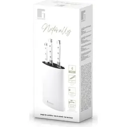 Набір ножів Bergner Naturally з підставкою, 4 предмети (BG-41051-WH) - мініатюра 7