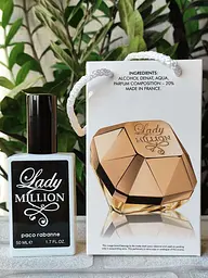 Парфюм женский, аромат по мотивам Lady Million, В СУМОЧКЕ (50 мл)