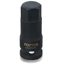 Головка торцева Toptul ударна HEX 1/2" 14мм (KADH1614)